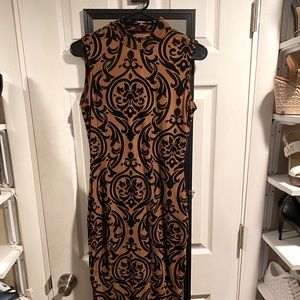 SHEIN Bodycon Jaquard Formal Dress size small